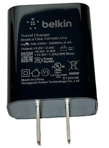 Belkin Mophie Bose A138A-120150U-US5 Schnell USB-A Reiseladegerät 5V 9V 12V Neu - Bild 1 von 9