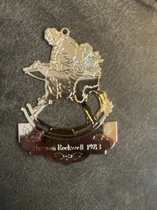 Norman Rockwell 1983 adorno de Santa McDonalds Coca Cola - Imagen 1 de 2