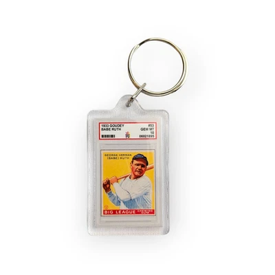 PGK 1933 Goudey - Babe Ruth - #53 - Mix N Match 2/$25 Keychains - Image 1 of 4