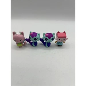 Gabby's Dollhouse Kitty Fairy Mercat Baby Fox Lot - Picture 1 of 15