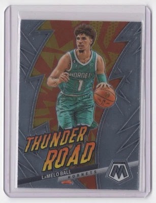 2022-23 Panini Mosaic Thunder Road LaMelo Ball Charlotte Hornets #16 - Image 1 of 2