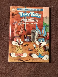 NOS Golden giant coloring book tiny Toon adventures 1990 - Picture 1 of 7