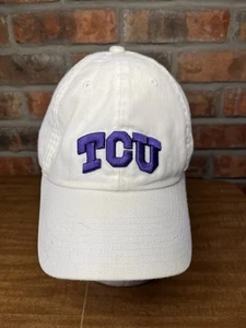 Nike TCU Texas Christian University Heritage 86 Dri-Fit weiß Strapback Mütze - Bild 1 von 8
