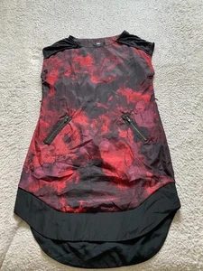 Mossimo Women Geometric Short Sleeve Sheath Short Dress Multicolor Size XS - Picture 1 of 10