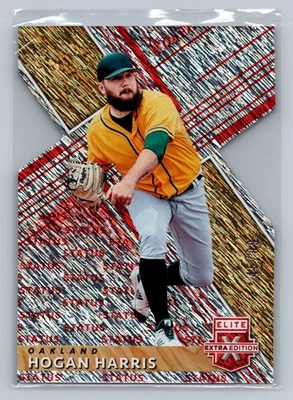 2019 Panini Elite Extra Edition #145 Hogan Harris Status Die Cut Red #/99 - Image 1 of 2