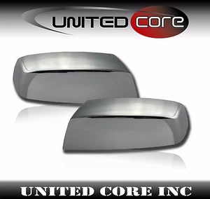 Chrome Mirror Cover Replacement Cap Chevy Silverado HD GMC Sierra HD 15-19 - Picture 1 of 1