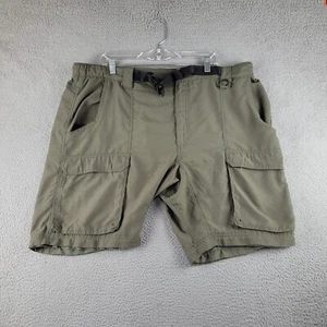 Pantaloncini Boy Scouts Of America Uomo Extra Large Verde Cargo Casual Flat Front - Foto 1 di 14