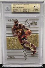 2015-16 Panini Clear Vision Gold /10 Lebron James BGS 9.5 Pop 2 None Higher