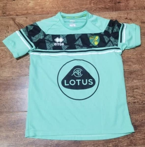 Norwich city 2020/21 training shirt jersey size 38 womens errea - Picture 1 of 12