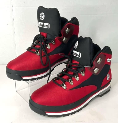 Timberland Euro туристические жаккардовые ботинки красный T-B A422E размер 12 - Изображение 1 из 4