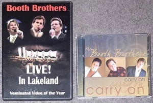 The Booth Brothers: Live in Lakeland DVD & Carry On CD - Gospel Christian - Picture 1 of 4