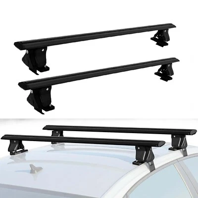 W/O Roof Rail Rack Lockable Cross Bar fits for Toyota Corolla 2012-2024 2025 - Image 1 of 4