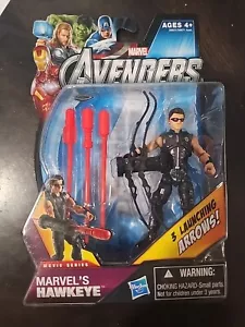 Marvel Universe Action Figure Hawkeye 4" Avengers Movie 2011 - Picture 1 of 2