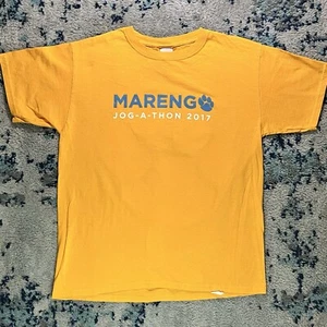 Gildan Youth Mareng Jog A Thon Logo T Shirt Size L - Picture 1 of 3