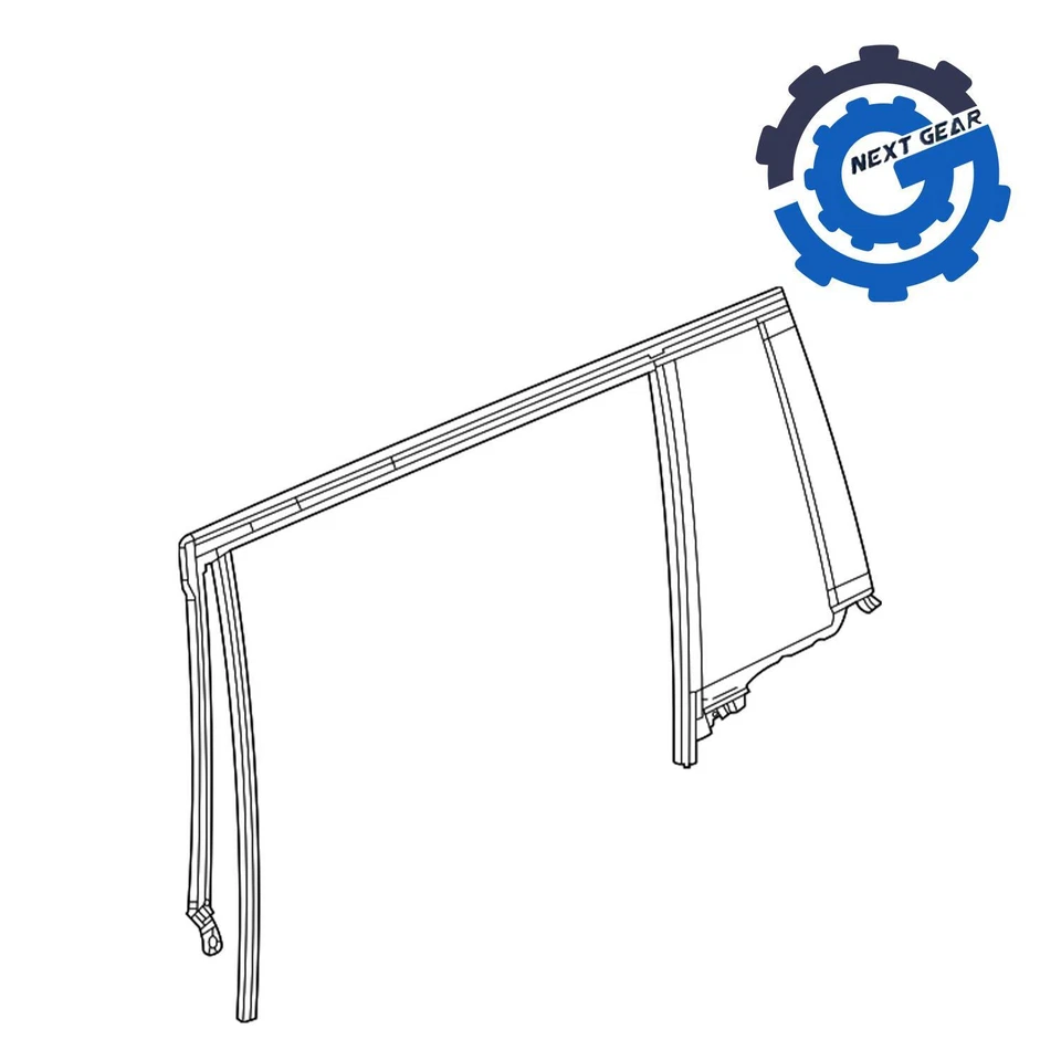 Nuevo OEM Mopar Puerta Derecha Vidrio Funcionamiento con Vidrio 22-24 Jeep Grand Cherokee 68375958AE Foto 1 de 1