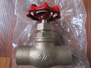 11 Plumbing Stop Valves with Drain. brass 3/4" Solder ends - Picture 1 of 6