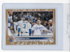 2022 Topps Series 1 Moving On C.Taylor (Camo Boarder #10/25) Los Angeles Dodgers