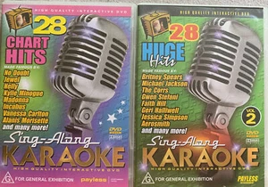 DVD de música: karaoke para cantar - vol. 01 y 02, DVD interactivo x 2 - Imagen 1 de 5