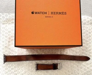 Apple Watch Series3 Hermes Double Tour Leather Belt - Picture 1 of 7