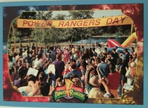 1994 Power Rangers / Power Rangers Day / Series 2 / #98 / Blue Border - Picture 1 of 6