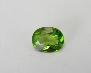 .29 Carats Natural Green Chrome Diopside Faceted Gemstone Oval CDP60 - Picture 1 of 2