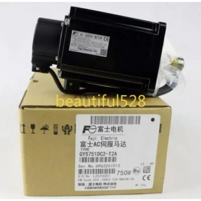 1PC FUJI GYS751DC2-T2A GYS751DC2T2A Servo Motor New Expedited Shipping - Image 1 of 2