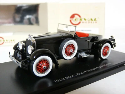 Резиновая модель автомобиля Esval EMUS43005A 1:43 1928 Stutz Black Hawk Speedster сверху вниз - Изображение 1 из 2