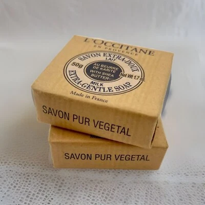 2 - L'Occitane 50g/1.7oz Savon Extra-Doux Milk Extra Gentle Soap w/Shea Butter - Image 1 of 4