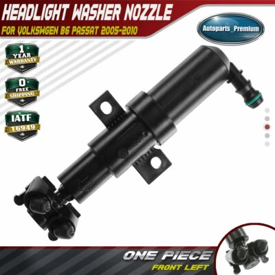 Boquilla lavadora faros delantero izquierdo volkswagen b6 passat 2006-2010 3c0955103 Foto 1 de 4