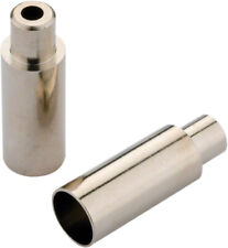 Jagwire 5mm to 4mm Step Down Open End Caps Bottle of 100 Chrome Plated
