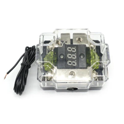 Car Audio AFS Amplifier Fuse Holder Power Fuse Distribution Block Splitter 100A - Image 1 of 4