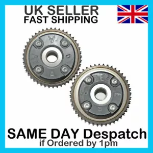 FOR MERCEDES 1.8 TURBO M271 A&E PAIR INTAKE EXHAUST CAMSHAFT TIMING VANOS GEARS - Picture 1 of 6