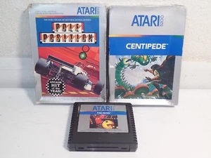Lot 3 ATARI Pole Position-Centipede-Pac Man for Atari 5200 Game Vintage - Picture 1 of 2