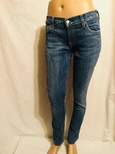 7 For All Mankind Damen Skinny Jeans Dark Wash Gr. 27 - Bild 1 von 4