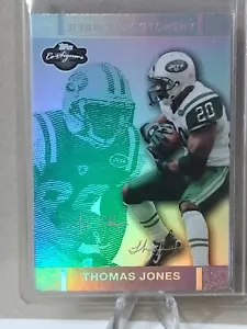 2007 Topps Cofirmantes - Caras Cambiantes Verdes Hyper Silver #18 Thomas Jones,... - Imagen 1 de 2