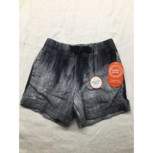 Wonder Nation Boys Shorts Black Ombre Size S (6-7) Mesh Lining - Picture 1 of 7