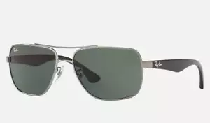 Ray-Ban Unisex 60mm Silver Sunglasses RB3483-004-7160 - Picture 1 of 2