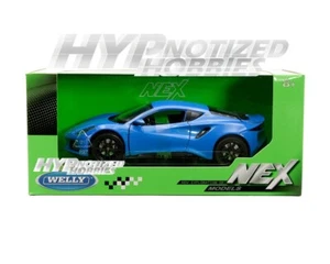 WELLY 1:24 LOTUS EMIRA DIE-CAST BLUE METALLIC 24115 - Picture 1 of 2