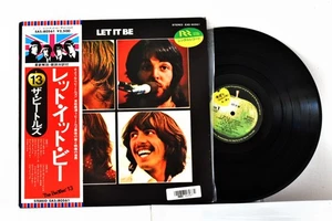 APPLE RECORDS STEREO EAS-80561 JAPAN 1976 THE BEATLES "Let it Be" GATEFOLD OBI - Bild 1 von 4