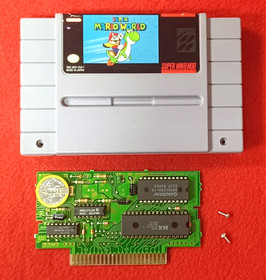 Super Mario World Super Nintendo Refurbished SNES Cartridge w/New Battery Tested