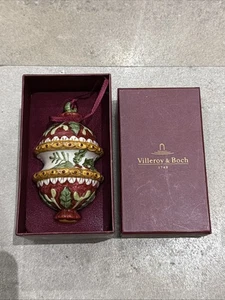 Villeroy & Boch 1748 Fantasy Christmas Ornament Mistelzweig mit Box - Bild 1 von 7
