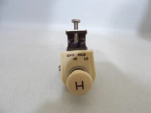 Vintage 1940s-50s Universal under dash Heater Switch Ford Chevy Dodge Plymouth - Picture 1 of 8