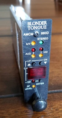 AMCM-860D - Blonder Tongue Modular Agile Audio/Video Modulator - Brand New  - Image 1 of 4