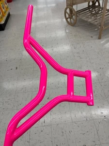 Vintage Pink Bars Ladder BMX Handlebars Old School Freestyle Bicycle - Picture 1 of 13