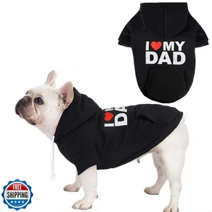 Dog Sweaters Hoodies for Large Dogs Security Ultra-Soft Fleece Dog Sweatshirt - Picture 1 of 5
