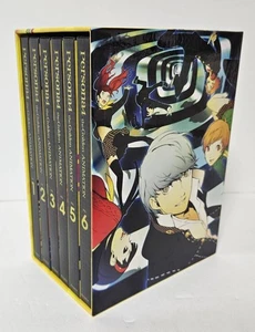 Persona 4 The Golden Animation Complete Blu-ray Box 6 Full SET Bluray - Foto 1 di 6