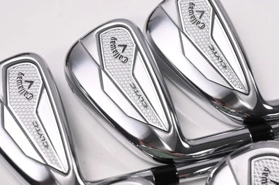 Left Hand Callaway Elyte Irons / 6-PW+AW / Regular Flex Dynamic Gold Mid 100 - Image 1 of 4