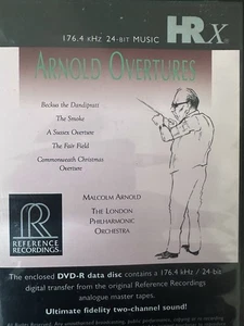 MALCOLM ARNOLD - Overtures 176.4kHz 24-Bit Music DVD-r 2009 HRx Reference - Bild 1 von 2
