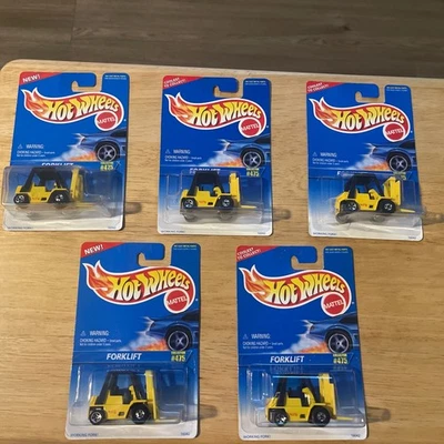 Carretilla elevadora Hot Wheels #475 1995 de colección Foto 1 de 3