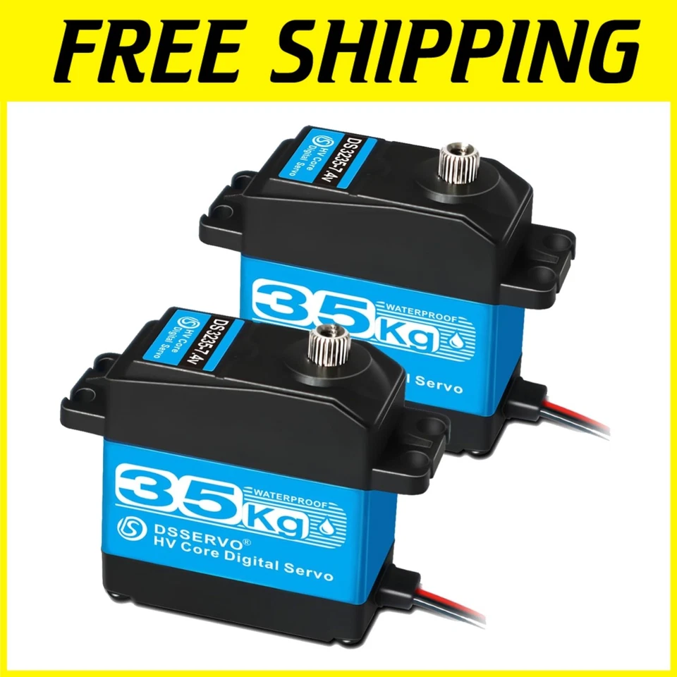 35KG RC Servo Pack - High Torque Waterproof - Image 1 of 4